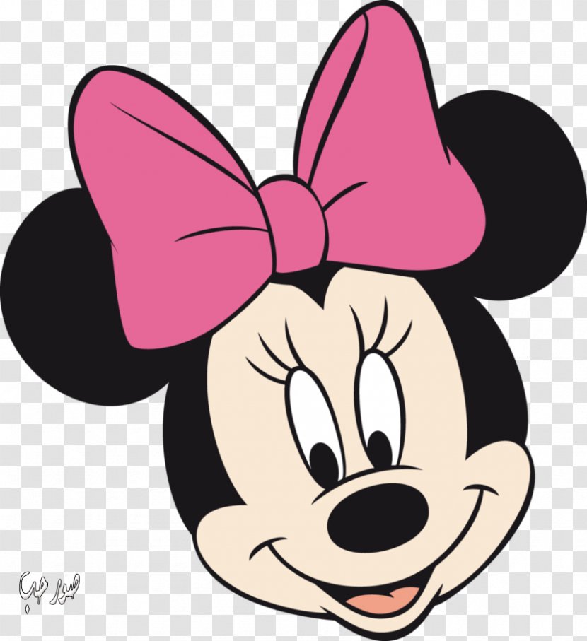 Minnie Mouse Oswald The Lucky Rabbit Mickey Clarabelle Cow Clip Art - Pink - First Birthday Transparent PNG
