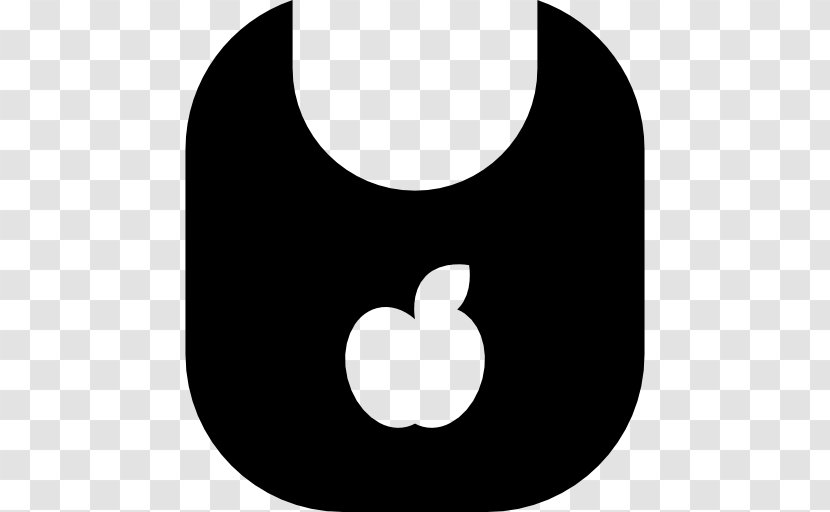 White Circle Neck Clip Art - Black - Best Bib And Tucker Transparent PNG