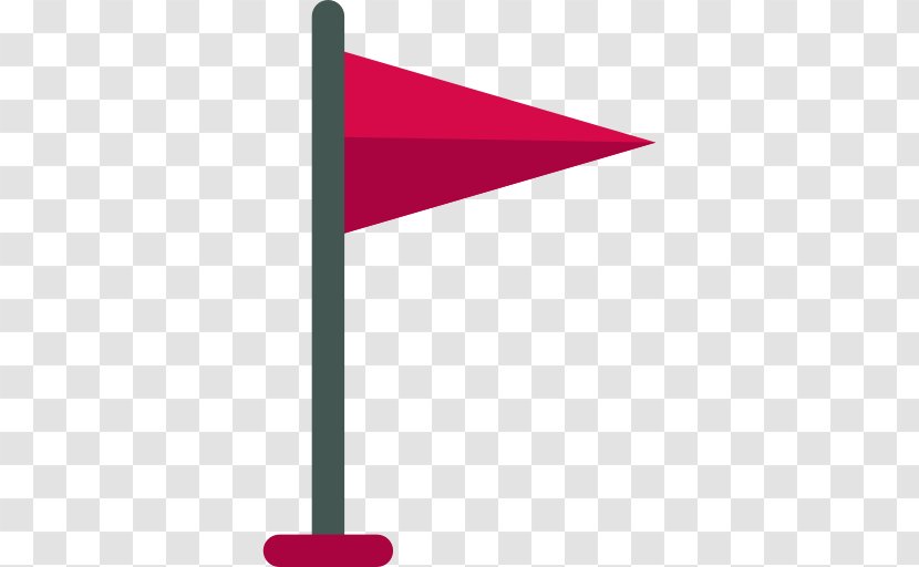 Icon - Magenta - A Small Red Flag Transparent PNG