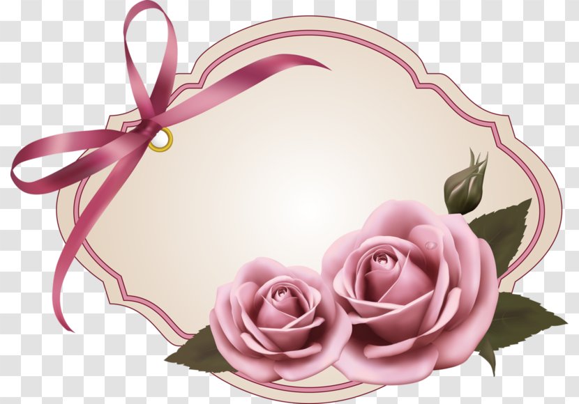 Pink Flower Cartoon - Rose Order Garden Roses Transparent PNG