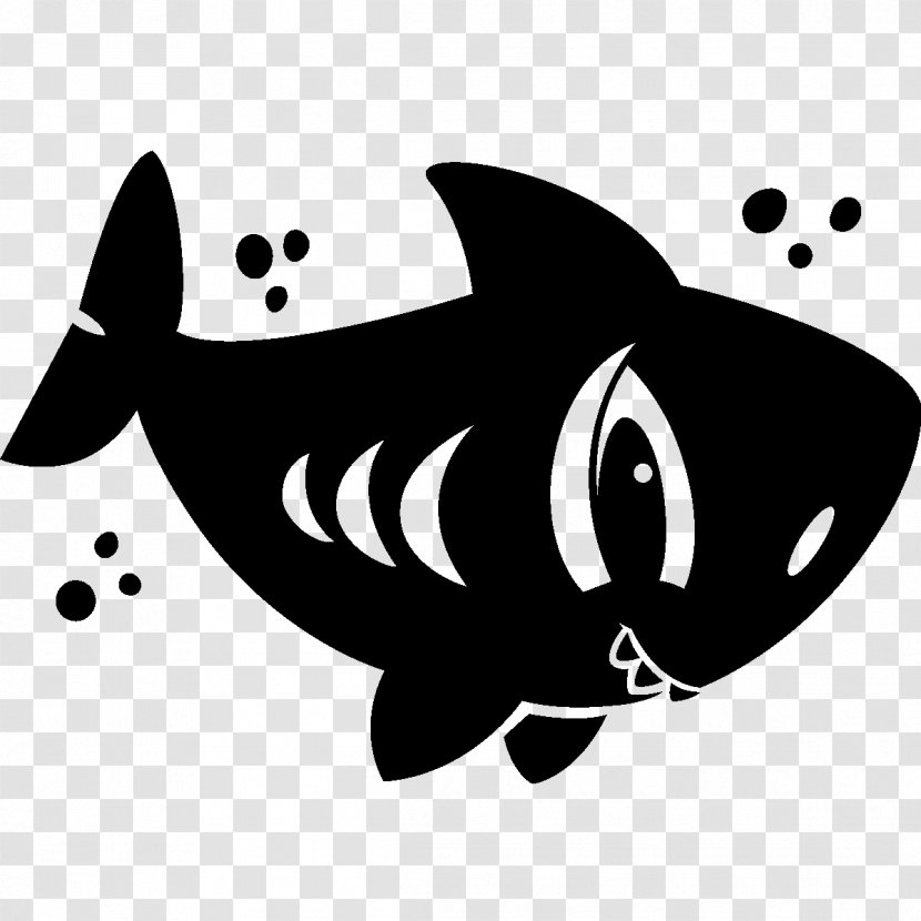 Shark Marine Mammal Cartoon Clip Art - Wing Transparent PNG