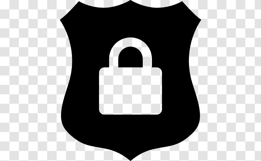 Silhouette Lock Clip Art - Logo Transparent PNG