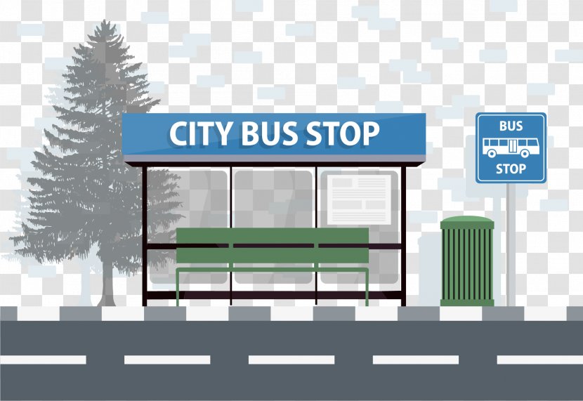 Bus Stop Interchange Royalty-free - Royaltyfree - Vector Station Transparent PNG