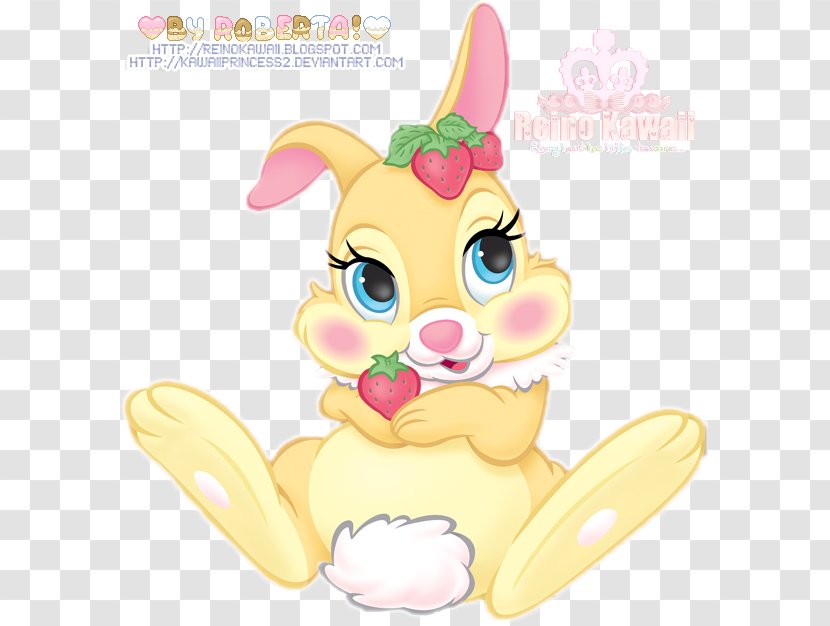 Easter Bunny Thumper Rabbit Clip Art - Miss Transparent PNG