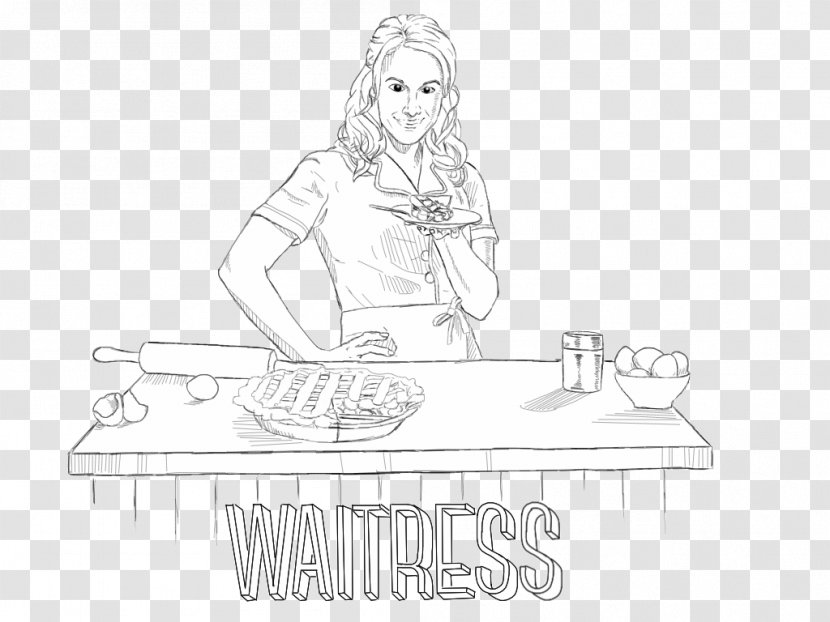 Sketch Line Art Illustration Black & White - Character - M CartoonSara Bareilles Brave Transparent PNG