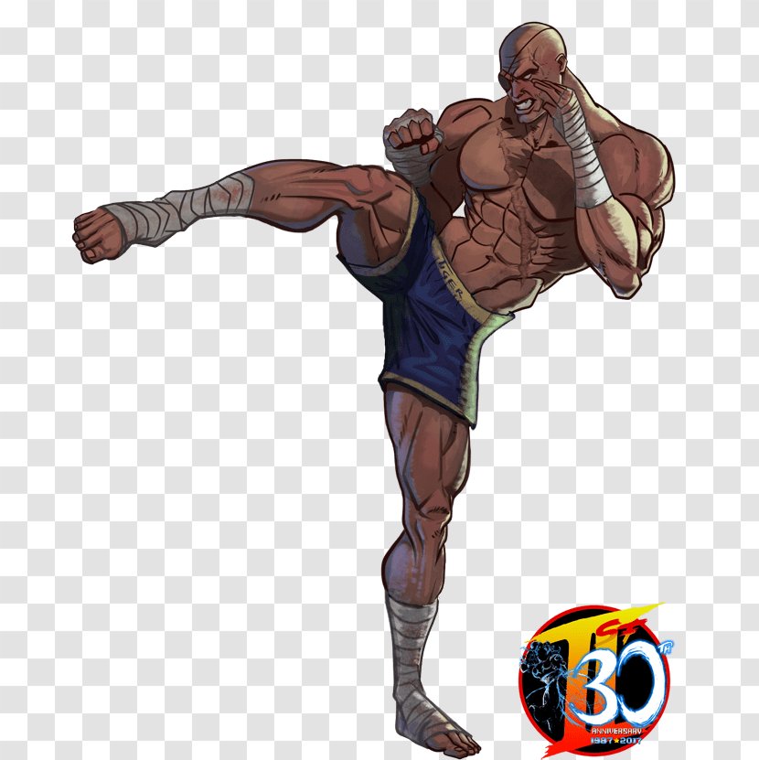 Street Fighter II: The World Warrior IV Champion Edition Sagat - Aggression Transparent PNG