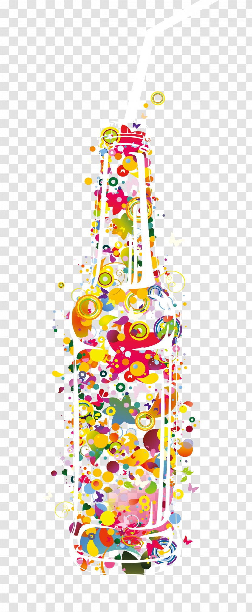 Cocktail Glass Drink - Text - Colorful Transparent PNG