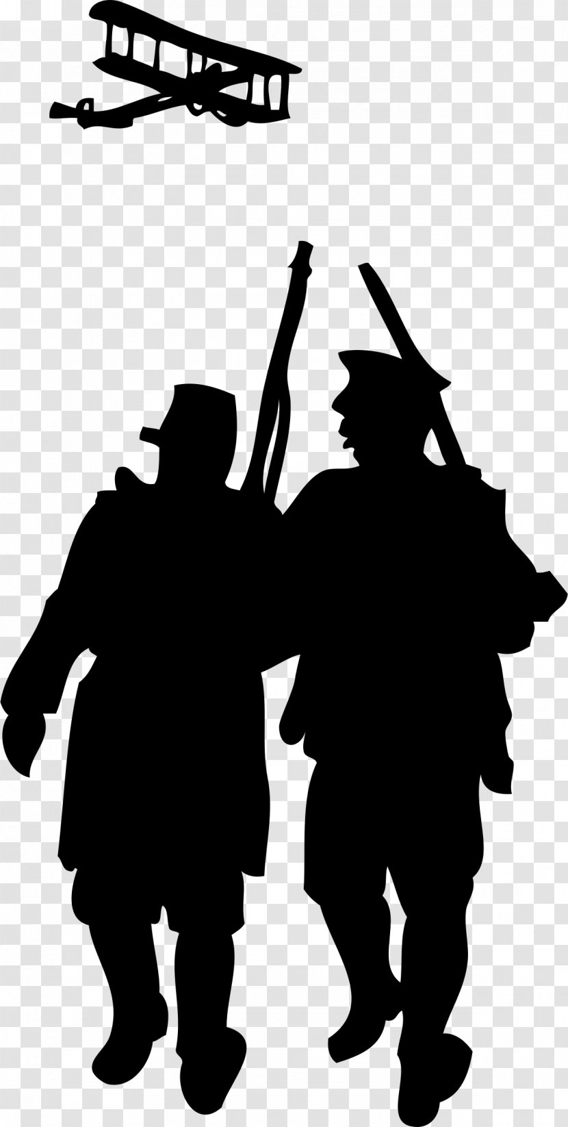 First World War Clip Art - Monochrome Photography - Soldiers Transparent PNG
