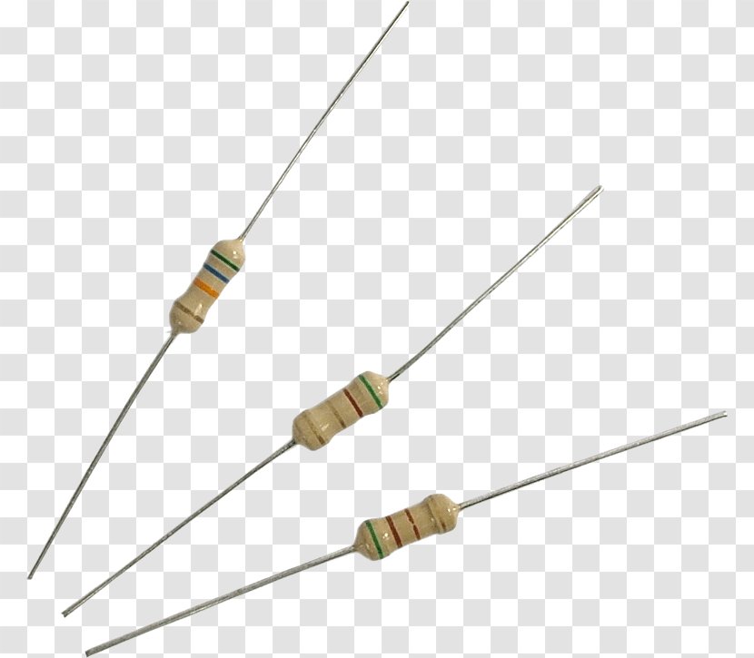 Resistor Electronics Accessory Electronic Circuit Component - Eia Transparent PNG