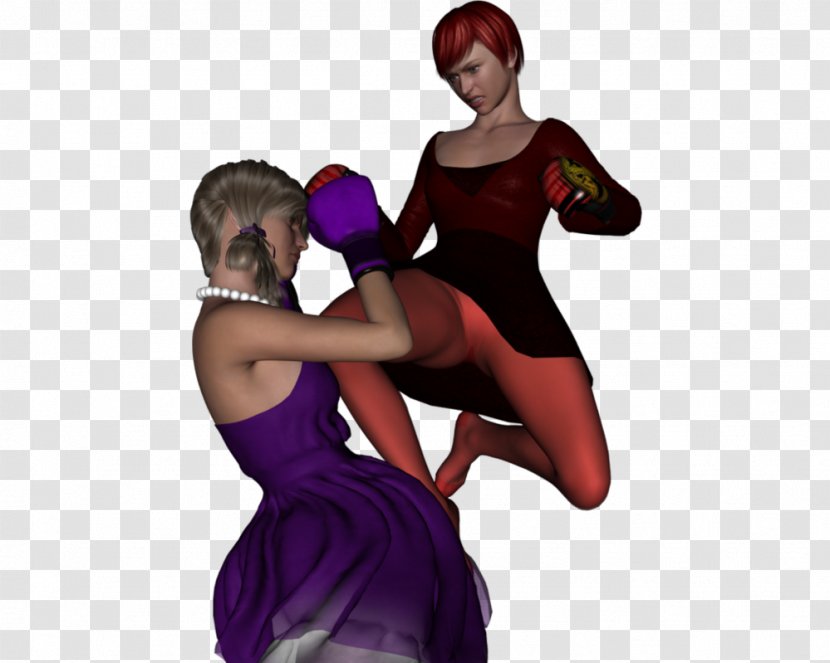 Dance Boxing Glove Shoulder Character - Flower Transparent PNG