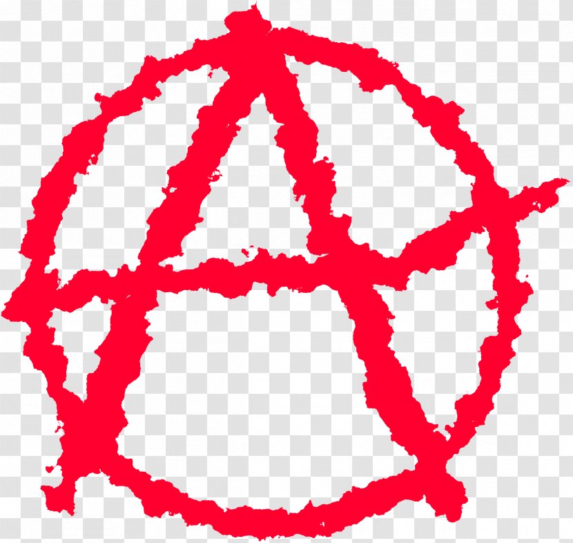 T-shirt Anarchy Symbol Anarchism Clip Art - Leaf Transparent PNG