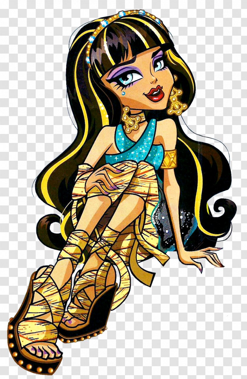 Cleo DeNile Monster High Doll Toy - Heart Transparent PNG