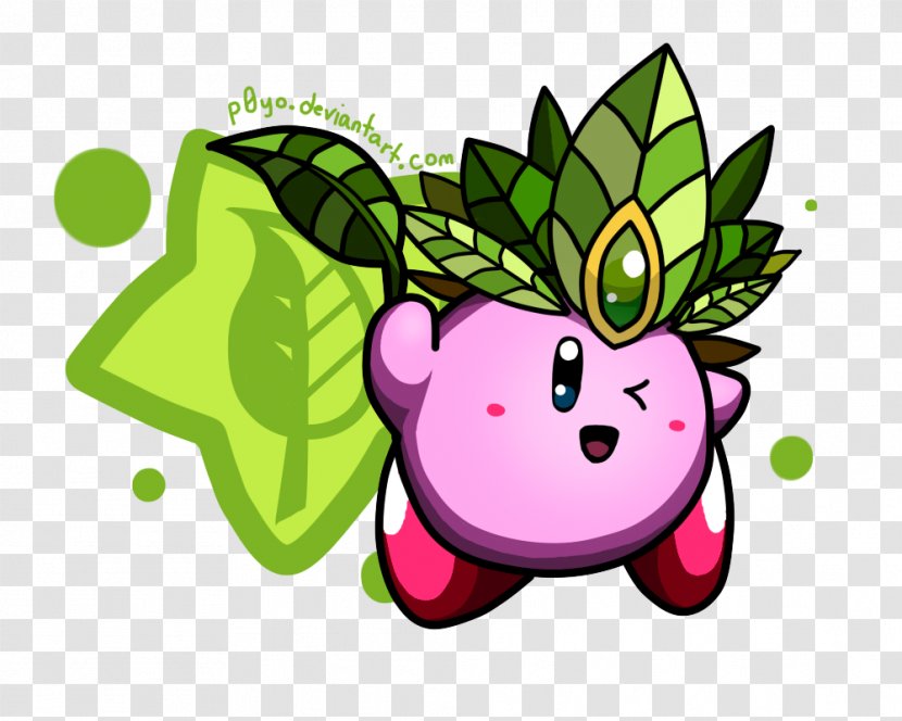 Kirby Super Star Ultra Kirby's Return To Dream Land Adventure Kirby: Planet Robobot - Watercolor - Leaf Transparent PNG