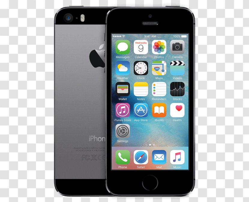 IPhone 5 Apple Space Grey LTE GSM - Portable Communications Device - Señora Transparent PNG