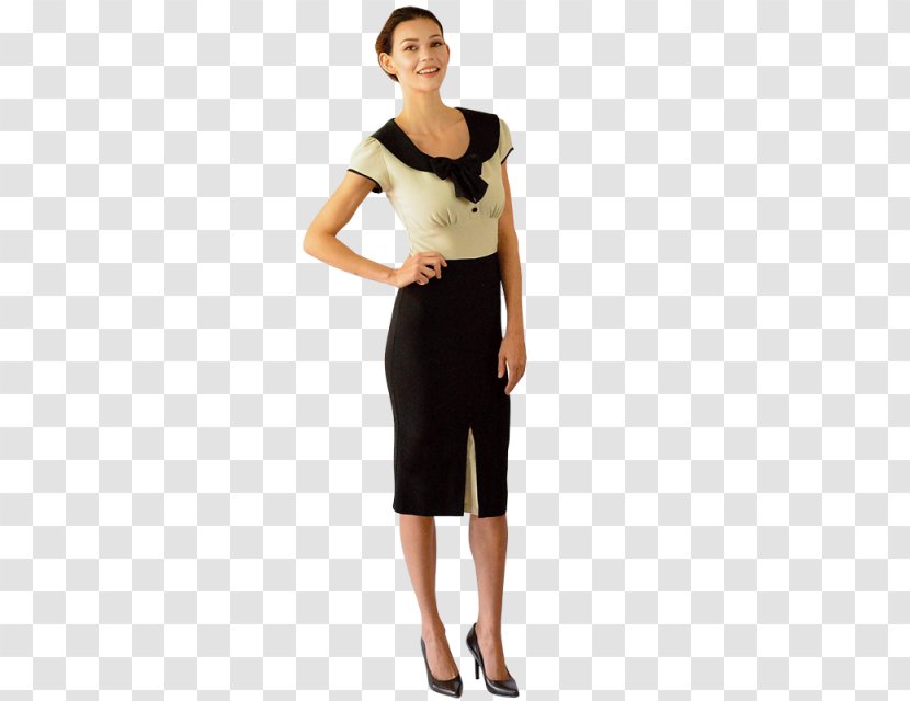 Little Black Dress Sleeve Clothing Amazon.com - Formal Wear - Business Women In Pencil Skirt Transparent PNG