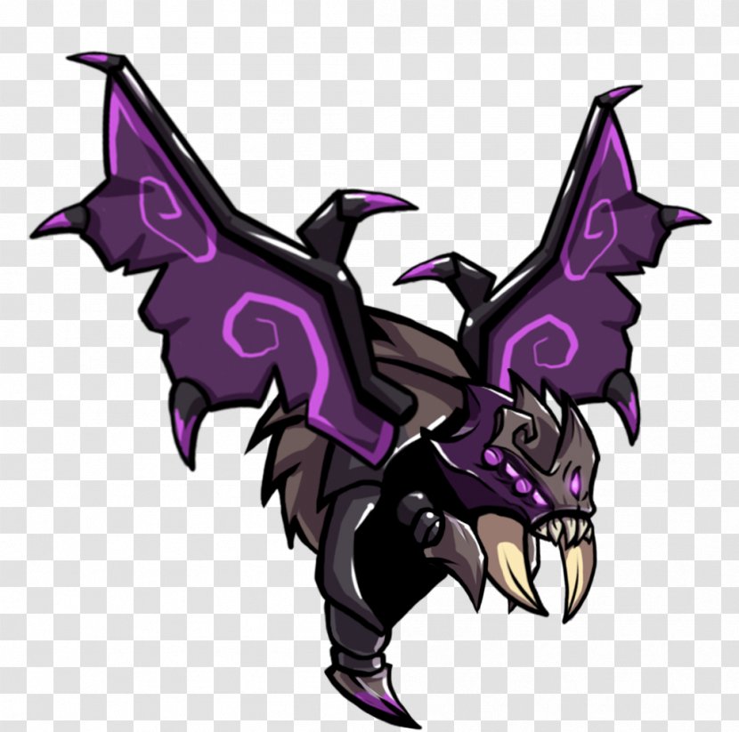 Legendary Creature Dragon Purple Violet - Cartoon - Knight Transparent PNG