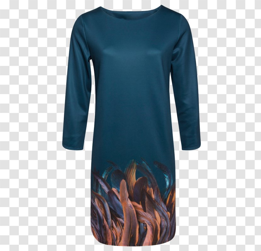 T-shirt Dress Blue Sweater Clothing - Shirt Transparent PNG