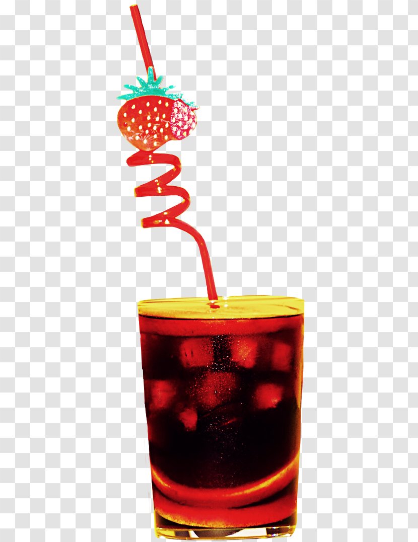 Cocktail Negroni Sticker PicsArt Photo Studio Sangria - Red - Summer Fruits Transparent PNG