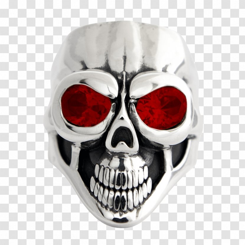 Skull Body Jewellery Silver Transparent PNG