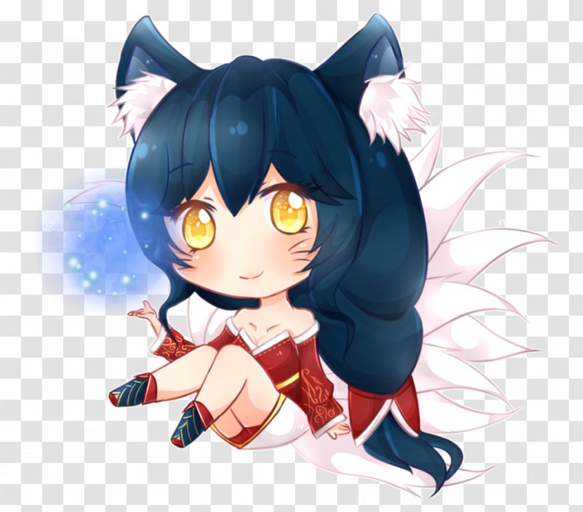 League Of Legends Ahri Fan Art Heart Lol Dolls Transparent Png