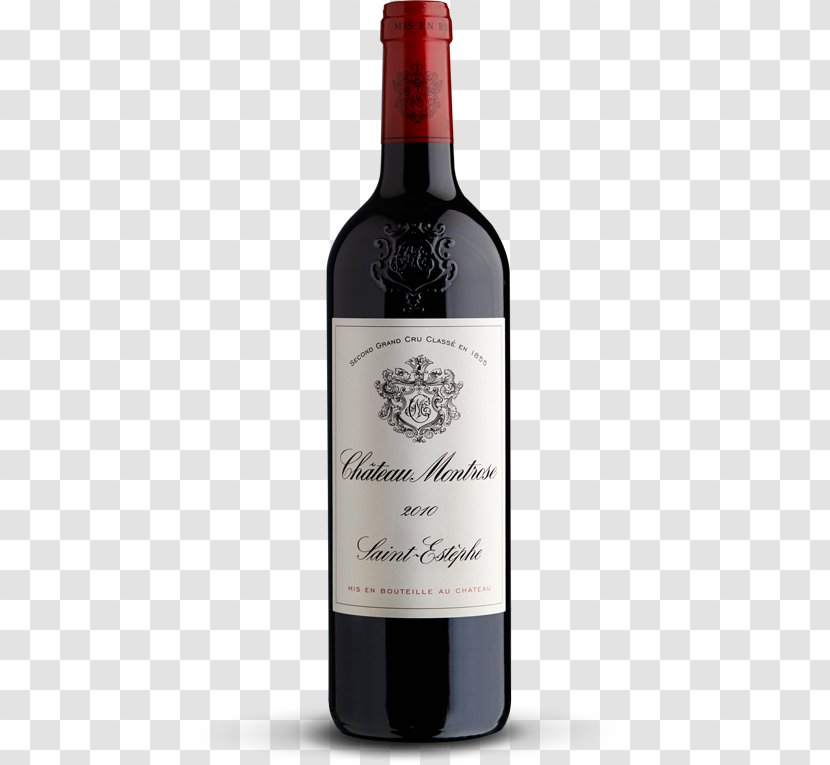 Château Montrose Saint-Estèphe AOC Red Wine Cabernet Sauvignon - Alcoholic Beverage Transparent PNG