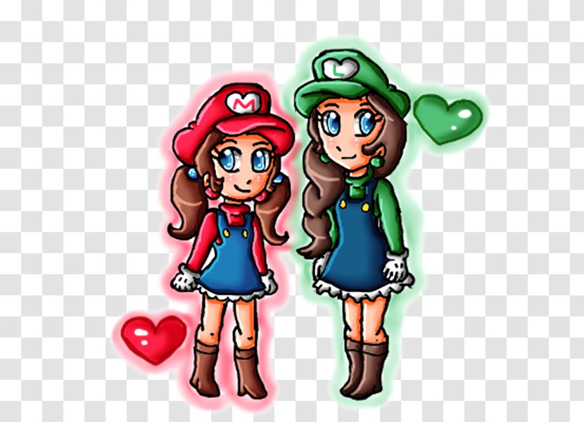 Luigi Mario Bros. Art Drawing - Deviantart Transparent PNG