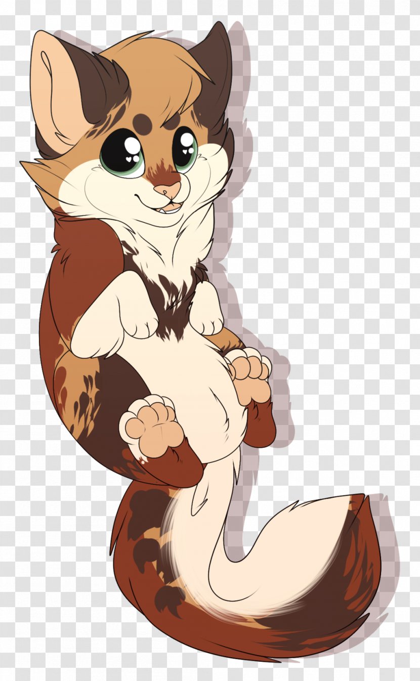 Whiskers Red Fox Cat Cartoon - Chasing Love Transparent PNG