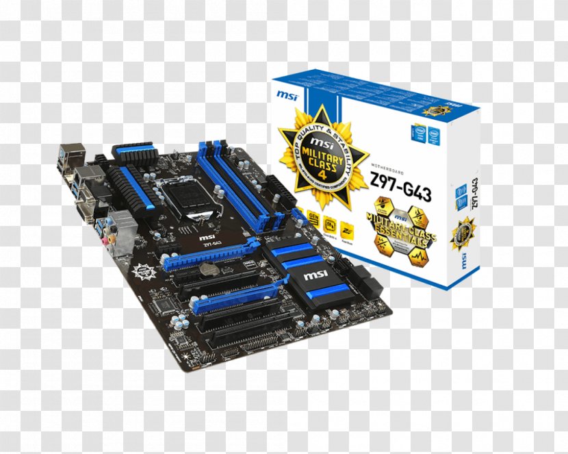 LGA 1150 MSI Motherboard ATX PCI Express - Lga Transparent PNG