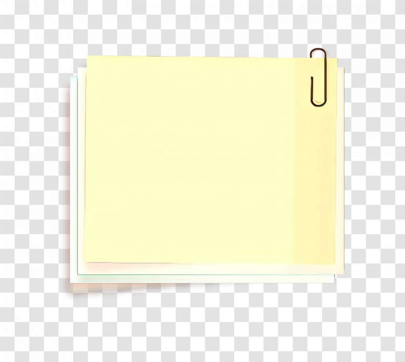 Yellow Design Font Line Meter - Rectangle - Paper Product Transparent PNG