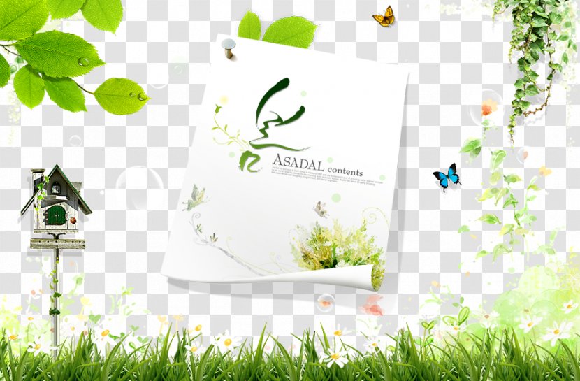 Service Nature Tmall - Tree - Spring Green Notes Image Transparent PNG