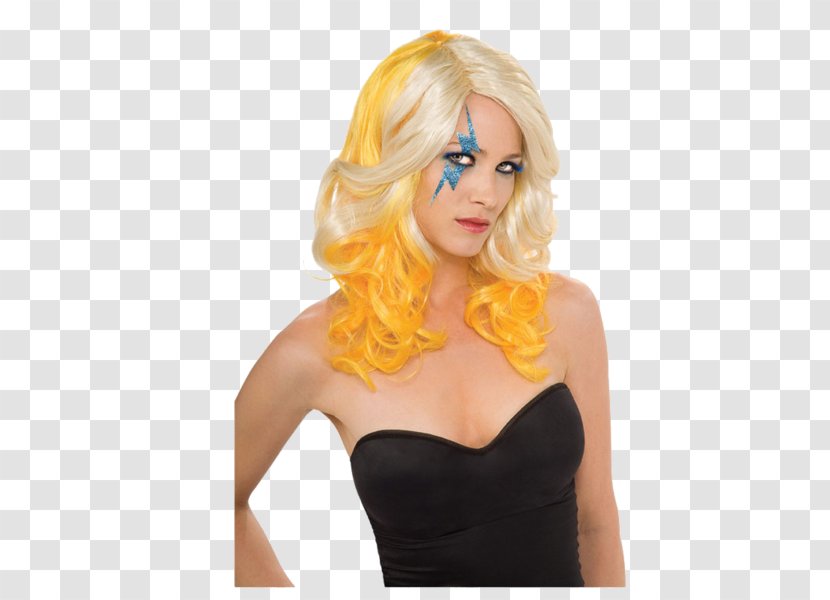 Lady Gaga Costume Wig Fashion Dress-up - Avatar Femme Transparent PNG