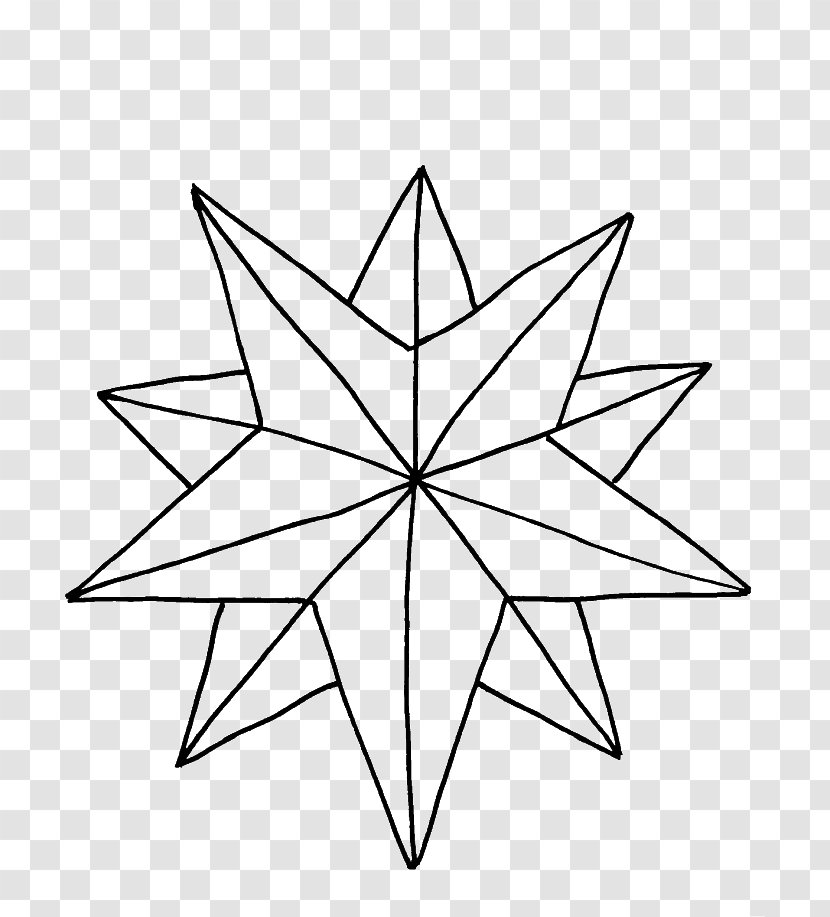 Coloring Book Christmas Star Of Bethlehem Child Transparent PNG