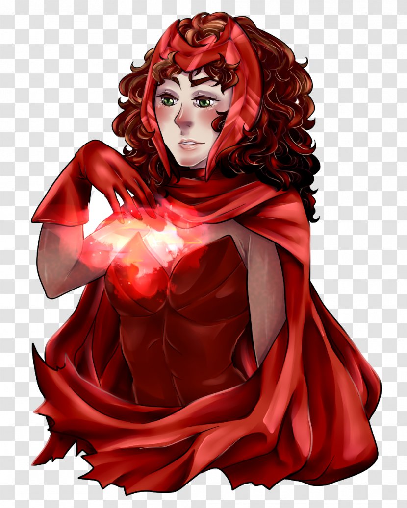 Wanda Maximoff Hellboy Tenth Doctor Character Uncanny Avengers - Scarlet Witch Transparent PNG
