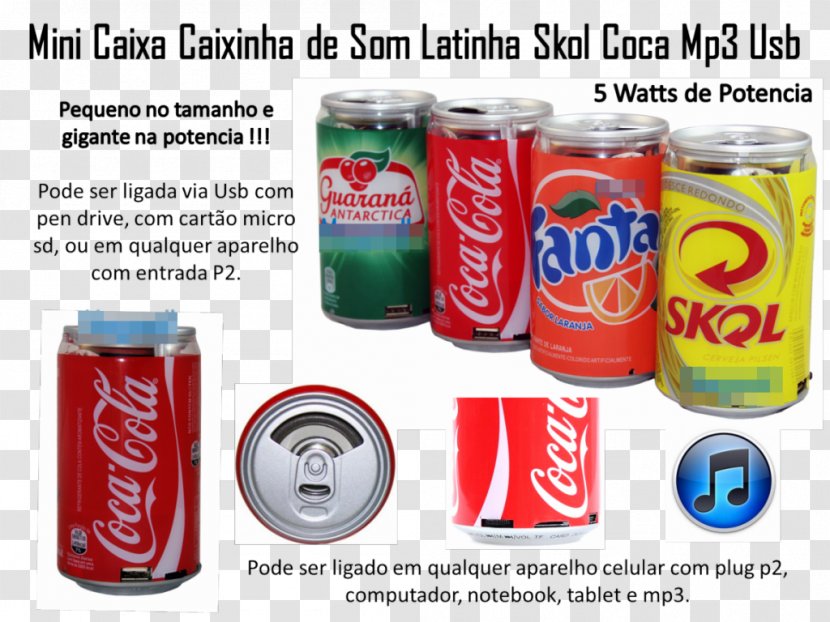 Fizzy Drinks Aluminum Can Coca-Cola Tin - Aluminium - Coca Transparent PNG