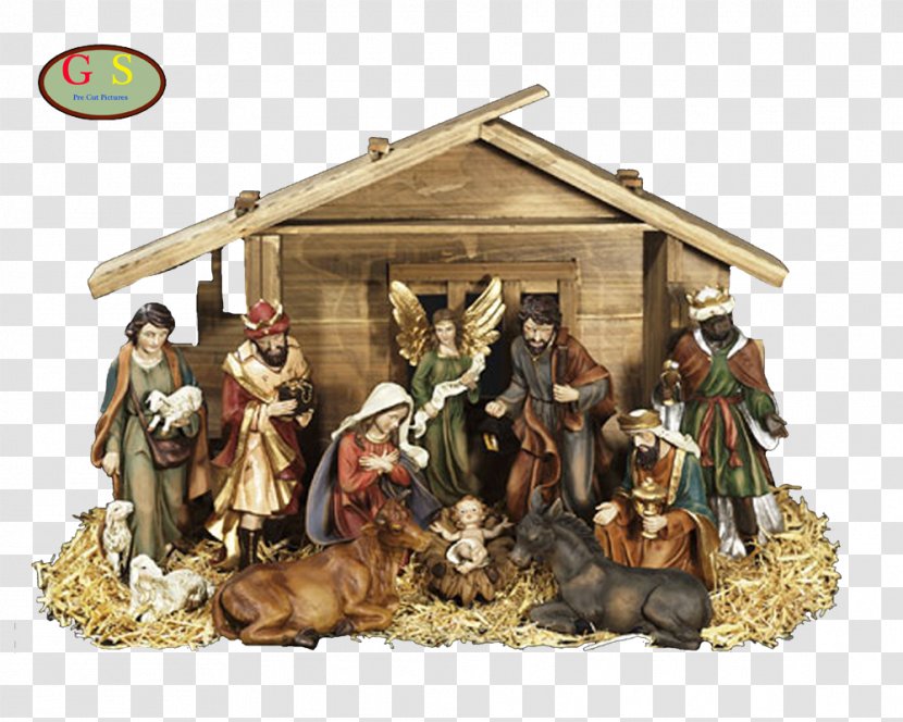 Nativity Scene Santa Claus Bethlehem Christmas Of Jesus Transparent PNG