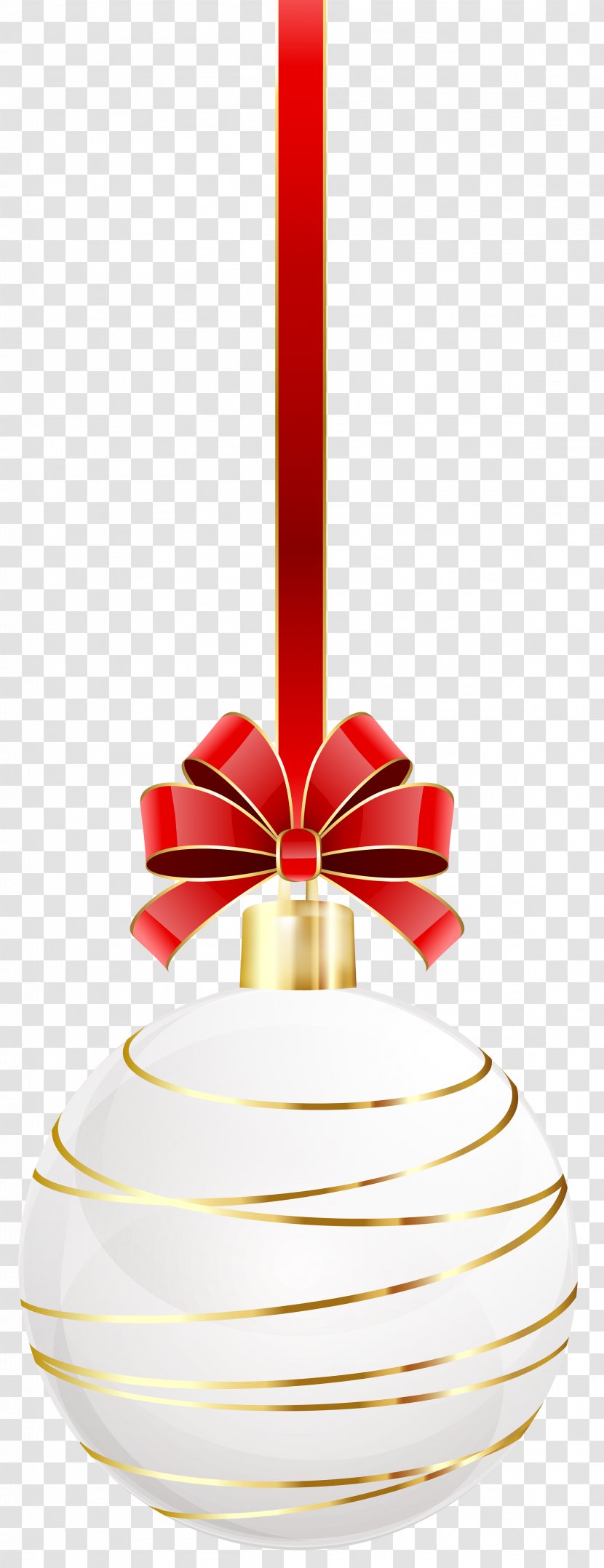 Christmas Ornament Santa Claus Clip Art - Manger - White Ball Transparent PNG