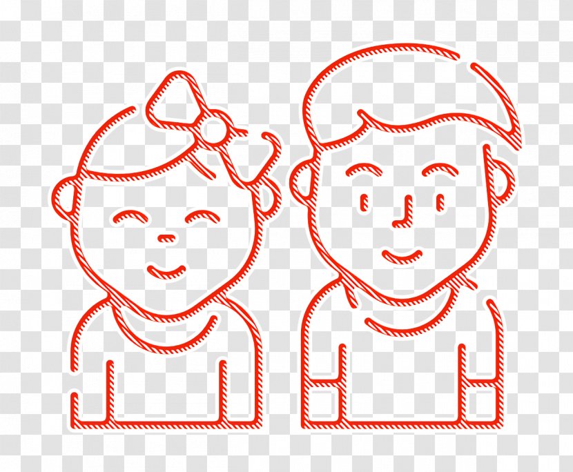 Boy Icon Children Family - Nose Smile Transparent PNG