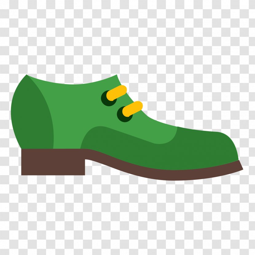 Shoe Clip Art Vector Graphics - Yellow - Footwear Icon Transparent PNG