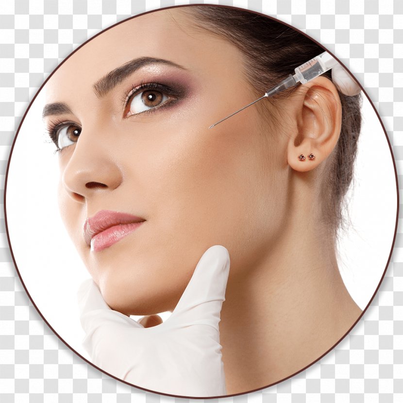 Injectable Filler Injection Lip Augmentation Wrinkle Botulinum Toxin - Restylane - Face Transparent PNG