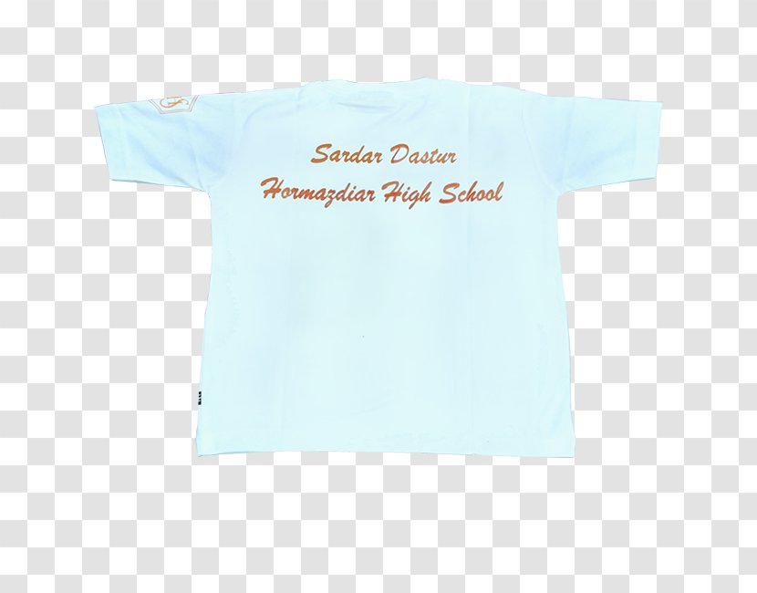 T-shirt Sleeve Turquoise Font Transparent PNG