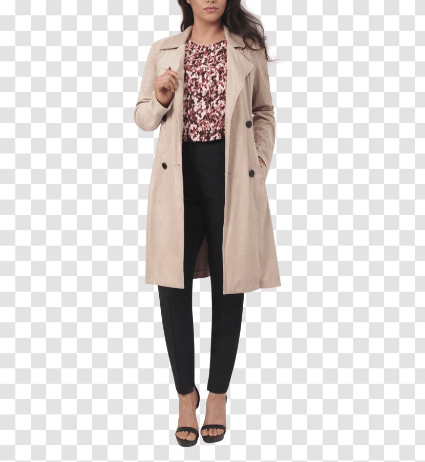 Trench Coat Clothing Dress Pants - Fur - Eva Longoria Transparent PNG