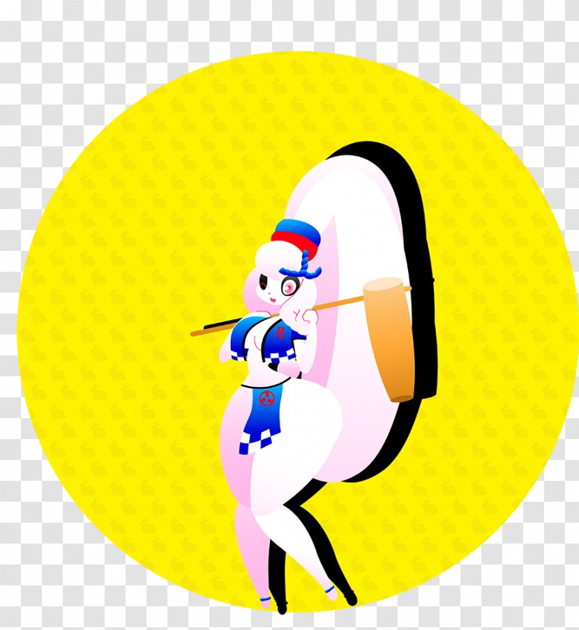 Illustration Mooncake Chile Mochi Tsukimi - Hashtag - Fictional Character Transparent PNG