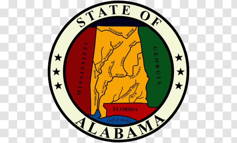Seal Of Alabama Great The United States Governor Transparent PNG
