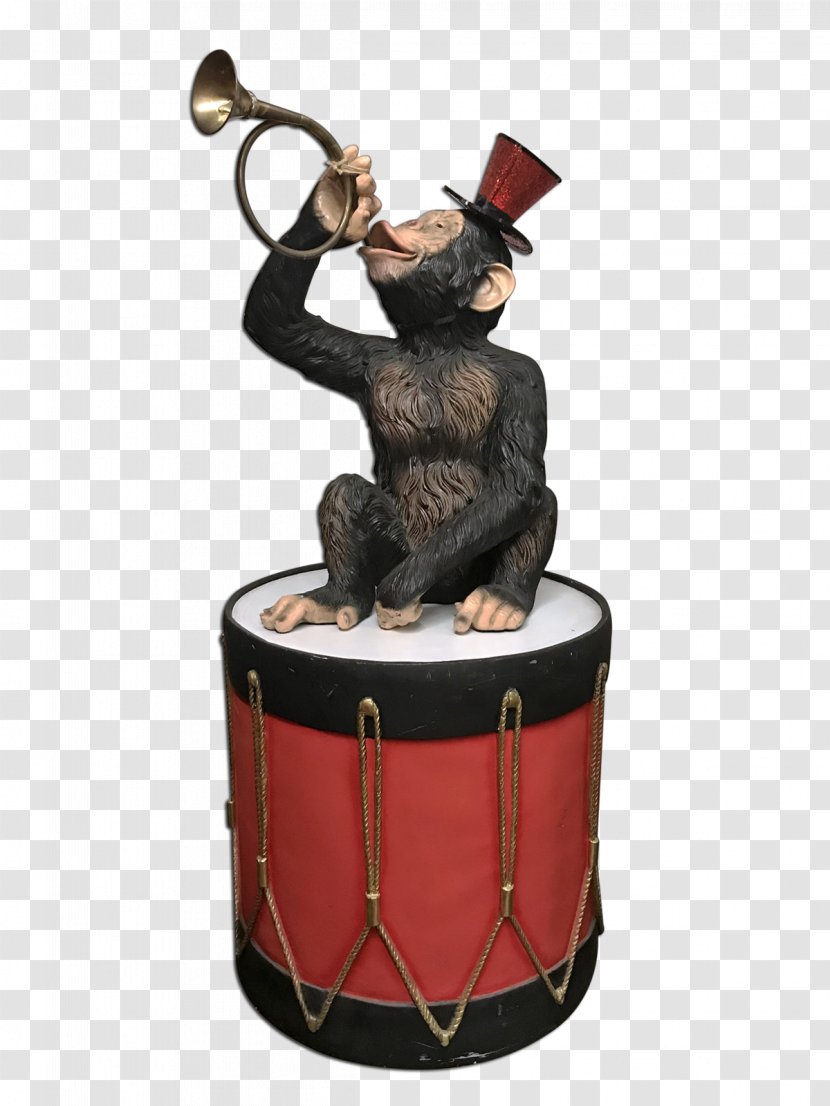 Circus Red Drum Carnival - Monkey Transparent PNG