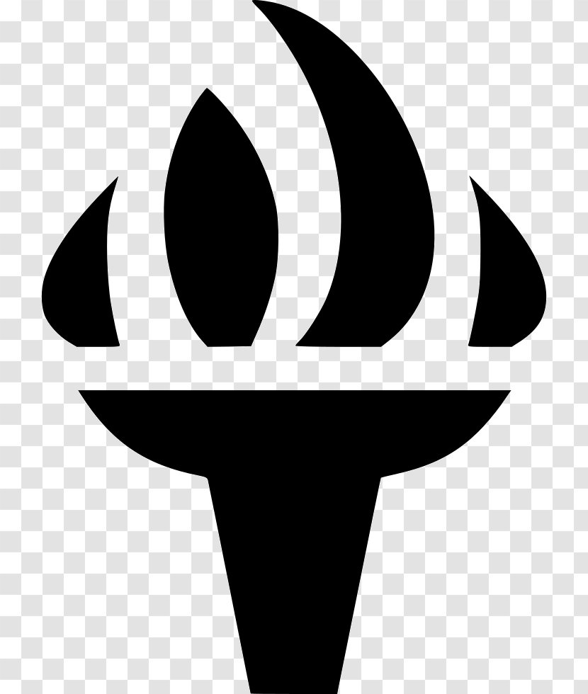 Clip Art Leaf Line Logo - Black And White - Human Torch Transparent PNG