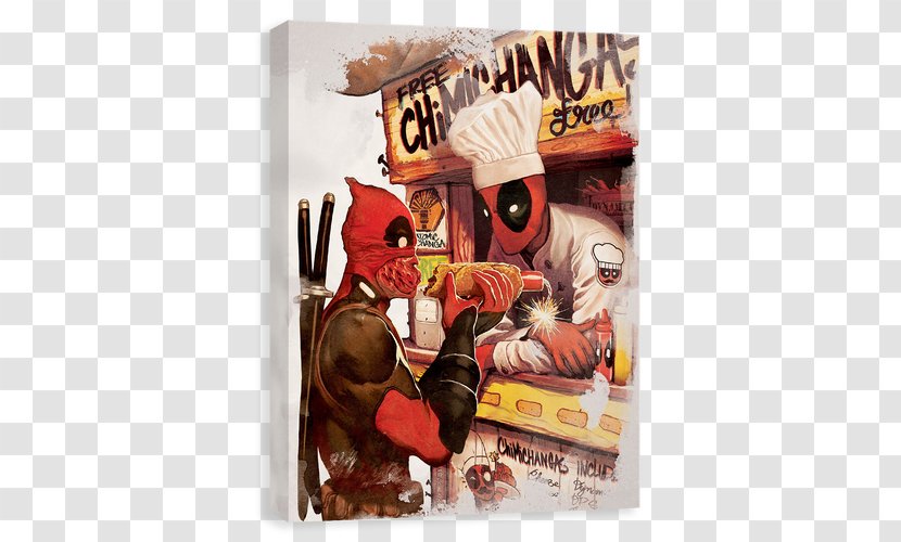 Deadpool Bob, Agent Of Hydra Daredevil Comics Poster - Hulk Chimichanga Transparent PNG