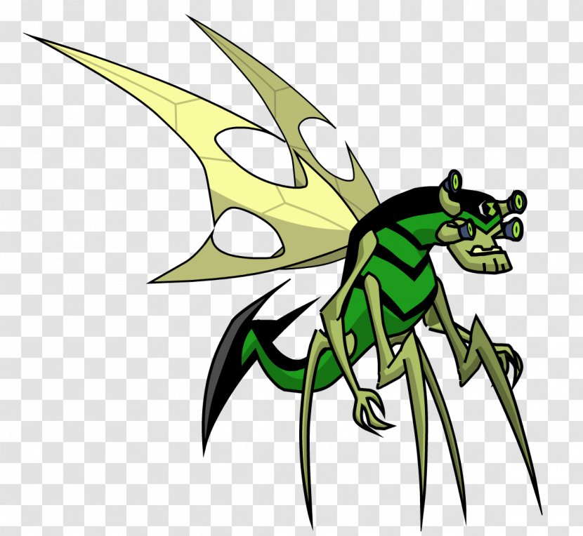 Stinkfly Four Arms Ben 10 DeviantArt - Fly - BEN Transparent PNG