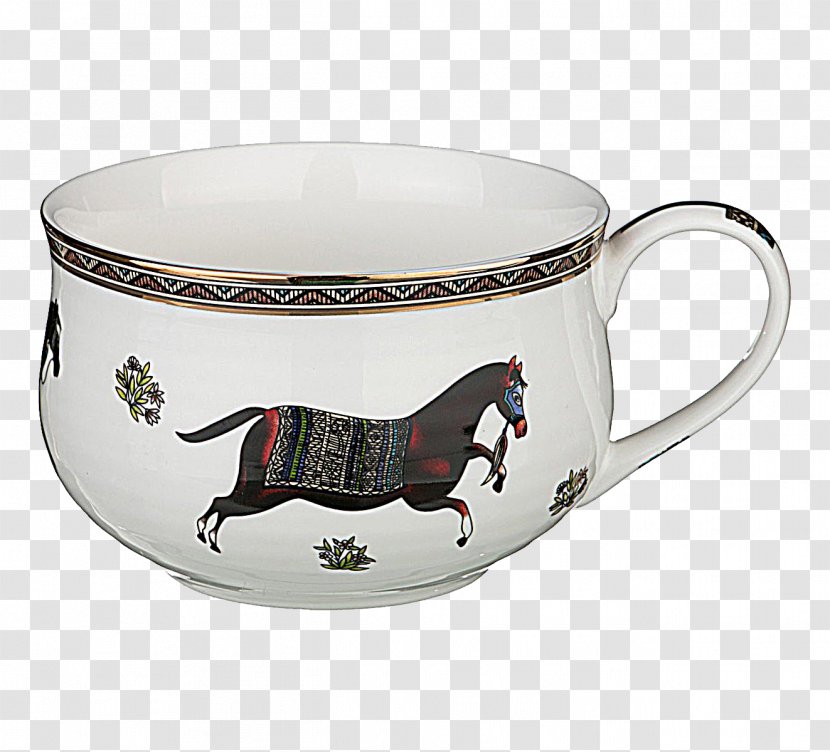 Saucer Tableware Horse Teacup Mug - Artikel Transparent PNG