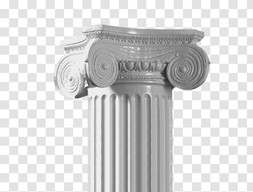 Column Ionic Order Corinthian Capital Classical - Doric - Greek Architectural Pillar Decoration Transparent PNG