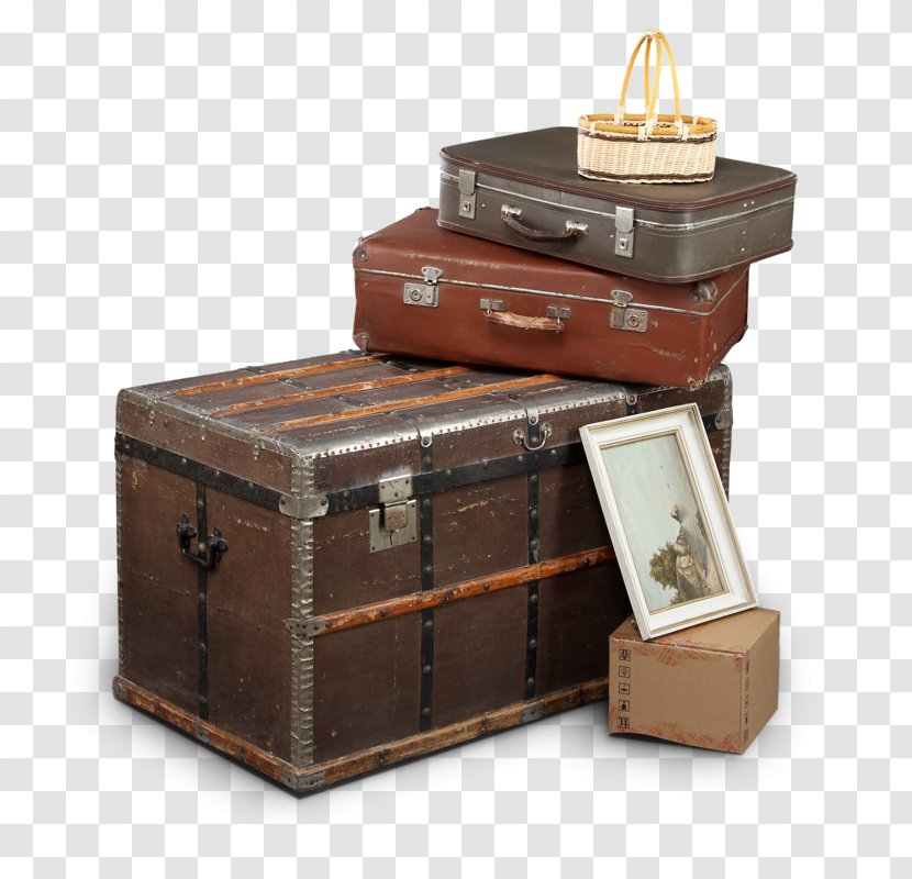Suitcase Trunk Baggage - Gratis Transparent PNG